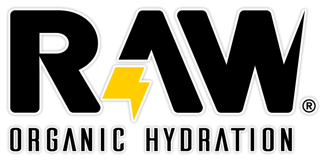 raw super drink logo